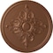 Ekena Millwork Milton Ceiling Medallion (Fits Canopies up to 7 7/8"), 40 5/8"OD x 1 3/4"P, Polished Copper CM40MIPOS - alternate 1